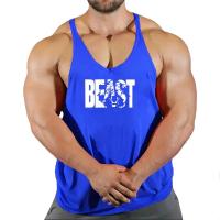 Sudadera sin mangas para hombre, camisetas de gimnasio, tirantes, Top para hombre, chalecos de Fitness, camisa de culturismo, ropa Stringer, chaleco - details 8