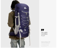 Mochila de Montañismo para Acampar y Senderismo de 75L con Cubierta de Lluvia Bolsa Deportiva al Aire Libre de Nylon Capacidad 60-80 Litros Peso 40-50kg - details 11