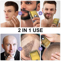 Hatteker-Afeitadora eléctrica de lámina potente para hombre, máquina de afeitar de Triple cabezal duradera, Afeitadora eléctrica para Barba, herramienta de peluquero - details 3