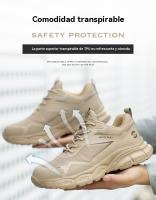 Zapatos de Seguridad Inflexibles Punta de Acero Botas de Trabajo Anti-Golpes y Anti-Pinchazos - details 13