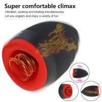 Masturbador masculino Copa de Silicona Intima Calentamiento Automático Vibrador Herramientas de Entrenamiento de Pene para Adultos - details 4