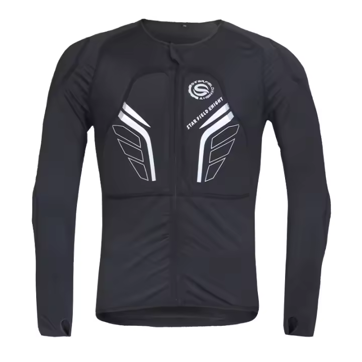 Chaqueta de motocicleta transpirable de verano, armadura para hombre, protección para Moto, Motocross, carreras, chaquetas suaves, equipo Protector de cuerpo completo - 1