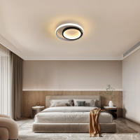 Goeco Lámpara LED Redonda Nórdica de Techo 28W Iluminación Moderna Acrílico Montaje en la Pared - details 8
