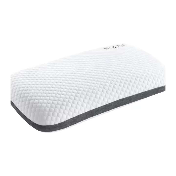 Almohada Dura Pequeña Viscoelástica 60 cm, Almohada Firmeza Alta Ortopédica Cervical para Dormir Bien, Cojin Firme Memory Foam para Cama 40x60x11 cm - 1