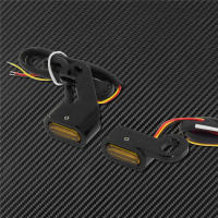 Intermitente LED ámbar para motocicleta, luz de marcha para Harley Touring Electra Glide Road Glide 09-17, Softail Slim FLS, 2 uds. - details 4
