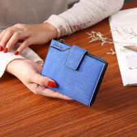 Cartera corta de cuero PU para mujer, monederos femeninos, tarjetero, monederos portátiles plegables, monedero para mujer, nuevo - details 12