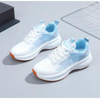 2025 verano nuevos modelos de verano de malla transpirable ligera zapatillas para correr zapatillas blancas absorbentes de impactos zapatillas deportivas mujer - details 8