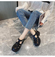 Sandalias Baotou nueva suela gruesa hueca tejida talla 4142 - details 19