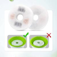 Filtros de fuente de agua para gatos, reemplazo de filtro de fuente para mascotas, Compatible con Catit, paquete de 6 - details 2