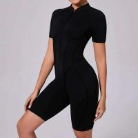 Monos Deportivos de Yoga Fiess Mangas Cortas, Espalda Abierta, Talla Única para Mujeres - details 17
