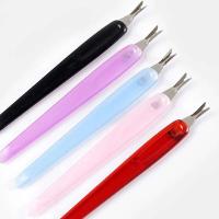 Juego de Tusos V para Uñas Pusher en Forma de V, Cortador de Cutículas, Herramientas de Manicura y Pedicura, 10 Piezas - details 3