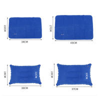 Almohada inflable de viaje para acampar, pequeña almohada de aire cuadrada de tela flocada utilizada para acampar y senderismo - details 3