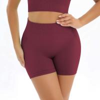 Pantalones cortos deportivos de cintura alta para mujer, sitio web de gimnasio, ciclismo, correr, fiesta, ropa de yoga - details 12