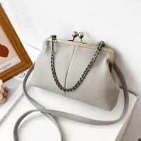 Nueva Bolsa de Concha 2025 Patrón de Lichi, Clip de Cadena, Bolso de Mano para Mujeres Sencillas - details 6