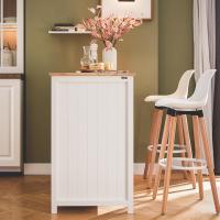 FKW47-W Carrito de Servir Carrito Auxiliar Cocina estantería de Cocina Carrito de Cocina móvil 100 x 92 x 45 cm Blanco ES - details 71
