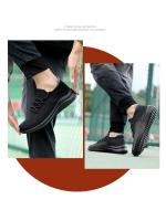 Zapatos para caminar para hombre y mujer, zapatillas informales ligeras y transpirables, a la moda, para exteriores - details 2