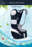 Portabebés Estibable Portabebés Bandolera Portabebés Horizontal Delantero y Trasero Portabebés Ergonómico de Algodón Ligero y Transpirable Para Todas las Estaciones 9 en 1 Portabebés Multifuncional con Riñonera - details 1