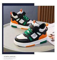 Zapatillas de deporte para niños de primavera-otoño 2025 Zapatos blancos casuales de cuero de alta calidad para estudiantes - details 5