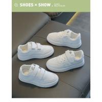 Zapatos blancos para niños, zapatos escolares para bebés, zapatos deportivos blancos, zapatillas para chicas, zapatos transpirables. - details 0