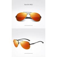 Gafas de sol polarizadas para hombre, gafas de sol de diseño de marca para hombre, gafas de sol con lentes de espejo de pierna de aluminio para hombre/mujer - details 12