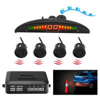 Kit de Sensor de estacionamiento con 4 Radar LED, pantalla Digital precisa de alarma de distancia de obstáculos, Kit Parktronic, Detector de Radar de marcha atrás - details 3