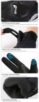 Suomy-guantes de moto transpirables para hombre y mujer, manoplas de dedo completo para moto, ATV, MTB, Protección deportiva, color rosa, Invierno - details 9