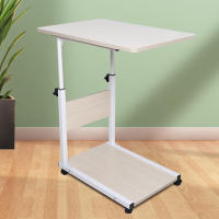 Mesa de Cabilla Ajustable de Altura Estilo Moderno Rectangular Para Cama de Hospital y Portátil - details 7