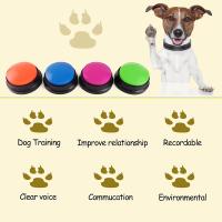 Juguete de Mascota Sonido Animal Registable Botón de Voz de Gato Herramienta de Entrenamiento de Comunicación para Perros y Gatos Interactivo Uso Indoor/Outdoor Material Plástico - details 11