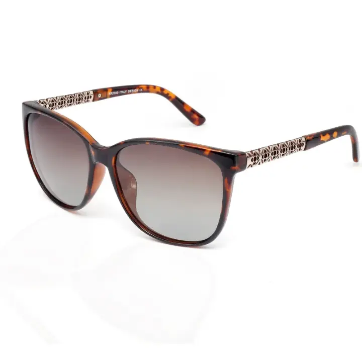 Gafas de Sol polarizadas with Montura de Memoria TR para Mujer, diseño único, Protección Contra Rayos UV 400 - 1