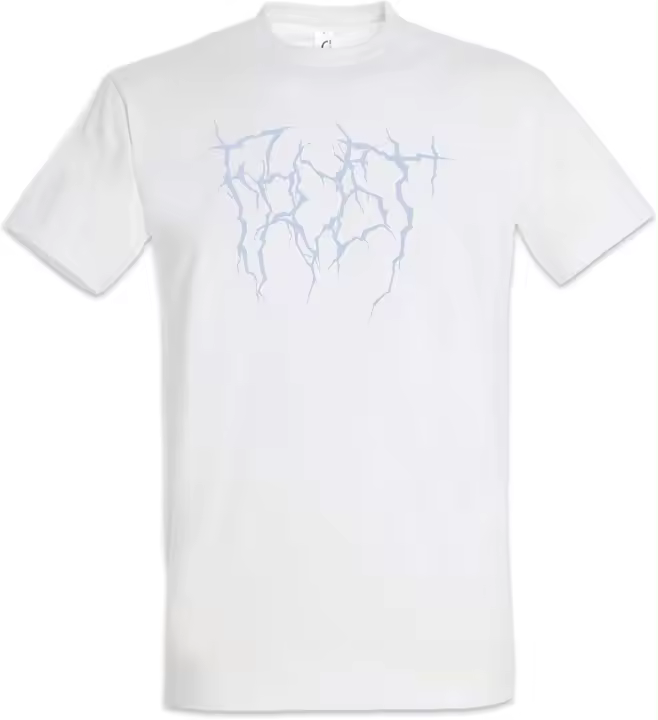 Nueva moda Frost Typo Blackmetal hombres camiseta 100% algodón camisetas Unisex camisetas de manga corta - 1