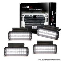 Para Toyota Tundra Raptor/TRD estilo LED parrilla lámpara montaje DRL/conducción/posición luces marcadoras de liquidación 2022-2025 - details 0