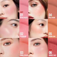 O.TWO.O colorete líquido colorete facial hidratante de larga duración Natural sedoso ingrávido mate alto pigmento mate rubor Maquillaje facial - details 5