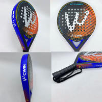 Raqueta de Paddle Cwin Profesional Fibra de Carbono Suave EVA Cubierta de Bolsa Padel Nueva 2025 - details 3