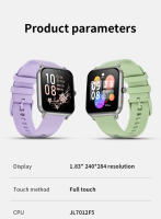 Reloj mujer inteligente Bluetooth llamadas Fitness exterior vogue deporte sano ritmo cardíaco Reloj de presión arterial - details 19