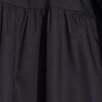 Vestido midi de verano elegante de manga larga con cuello redondo y lazo en la parte delantera A-e para mujer - details 2
