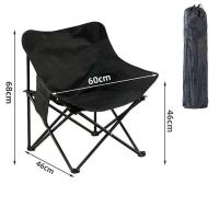 Silla de camping portátil plegable con forma de media luna para exteriores, equipo de picnic, banco de pesca, bocetos para estudiantes - details 1