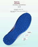 Zapatos infantiles de alta calidad con cordones transpirables y suelas con pinchos, diseñados para jóvenes entusiastas de los deportes cruzados. - details 7