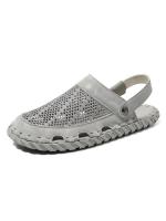 Zapatillas sandalias de playa de verano para hombre sandalias de cuero para hombre zapatillas - details 4