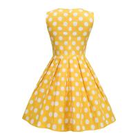 Vestido de Princesa de Verano Retro para Niña Hepburn Lentejuelas, Algodón Ligero, Estilo Vintage de los 50 - details 29