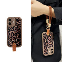 Funda de Teléfono con Correa de Leopardo para iPhone Protección Elevada para Cámara Fácil de Llevar - details 1