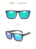 Gafas de sol para niños y niñas, gafas de sol polarizadas para niños, gafas cuadradas de seguridad de silicona para bebés, gafas UV400 - details 10