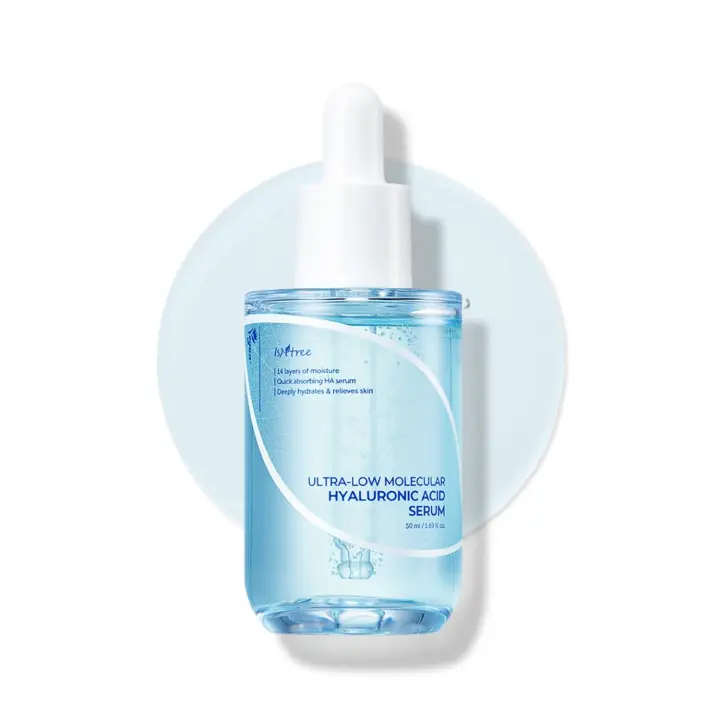 Sérum de Ácido Hialurónico Ultra-bajo Molecular ISNTREE Absorción Rápida - 1