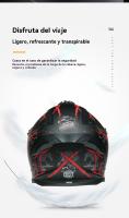 Casco de moto hombre mujer MX Carreras de Locomotora aire libre mtb - details 3