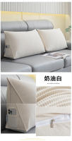 HEHUAI HT Cojín de Espalda de Algodón 100% Diseño de Almohada de Lectura Triangular - details 14