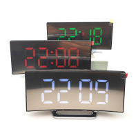 Wecker reloj despertador Digital LED, multifuncional, pantalla grande - details 1
