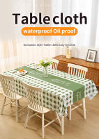 Mantel de Mesa de PVC Impermeable y Resistente al Aceite Cubierta de Mesa de Cocina a Prueba de Polvo Estilo Rectangular 137CMX90CM/137CM*180CM - details 0