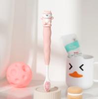 Set de Cepillos de Dientes de Silicona Suave Paquete de 3 para Niños de 2-12 Años - details 4