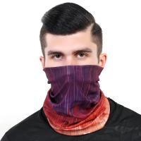 Pañuelo deportivo sin costuras para hombre y mujer, pasamontañas multiusos con diseño degradado para la cabeza, máscara facial de ciclismo - details 4