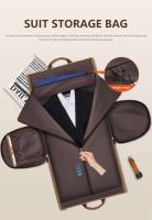 Caja de zapatos determinada del negocio de los hombres, bolso de viaje de la lona, ​​bolso del equipaje de los deportes - details 5