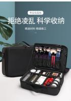 Bolsa de cosméticos portátil profesional para mujer, caja de almacenamiento de herramientas de maquillaje y arte de uñas de gran capacidad para artistas de maquillaje - details 1